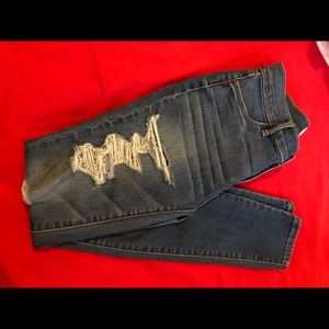 PACSUN RIPPED JEGGINS